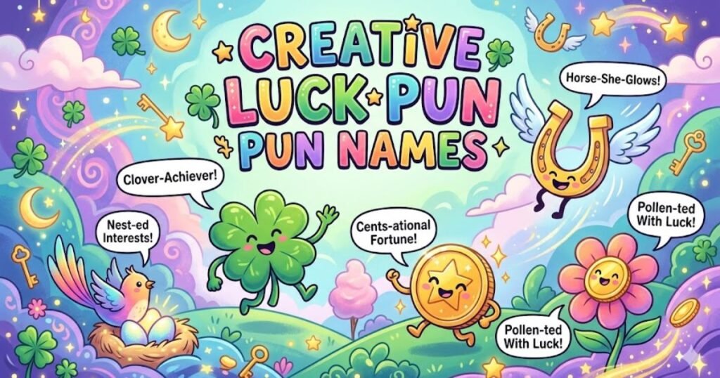 Creative Luck Pun Names