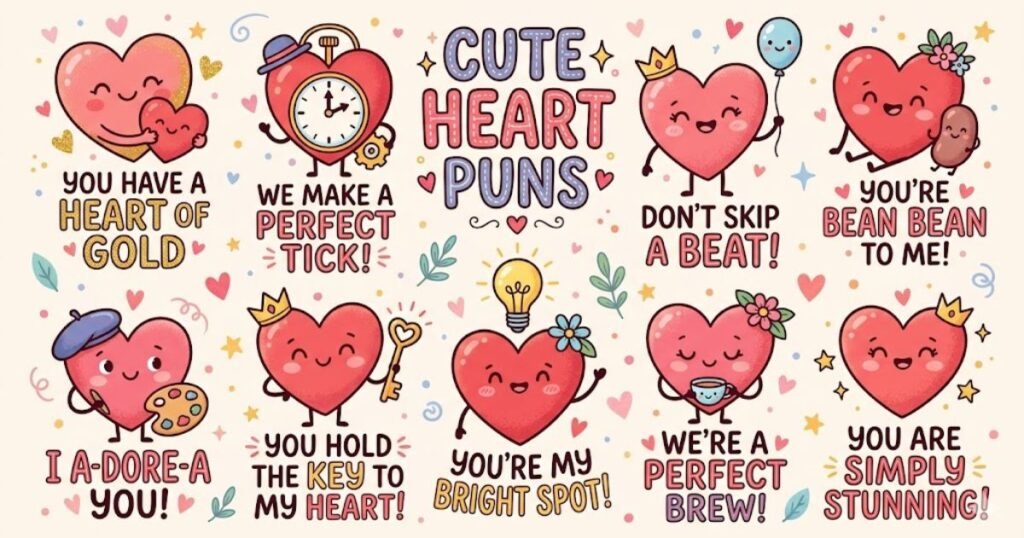Cute Heart Puns