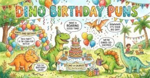 Dino Birthday Puns