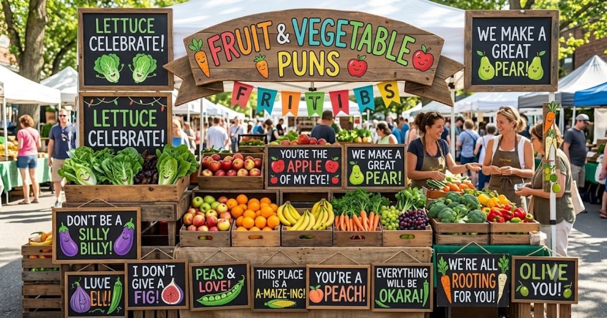 Fruit and Vegetable Puns