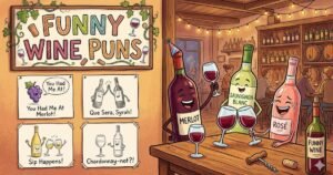 Funny wine puns