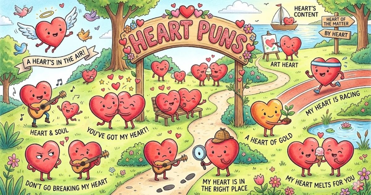 heart puns
