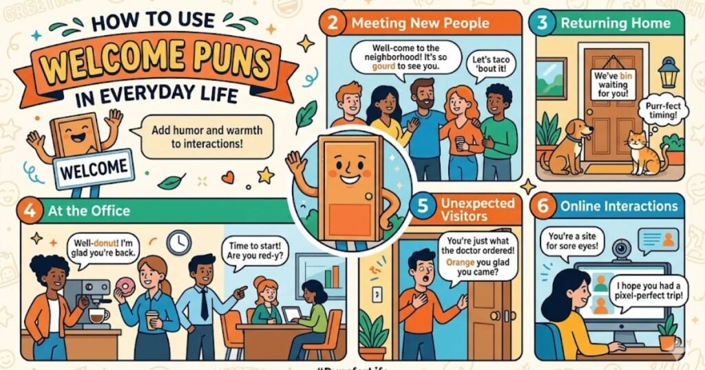 How to Use Welcome Puns in Everyday Life