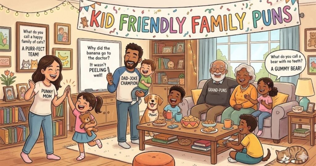 Kid Friendly Family Puns