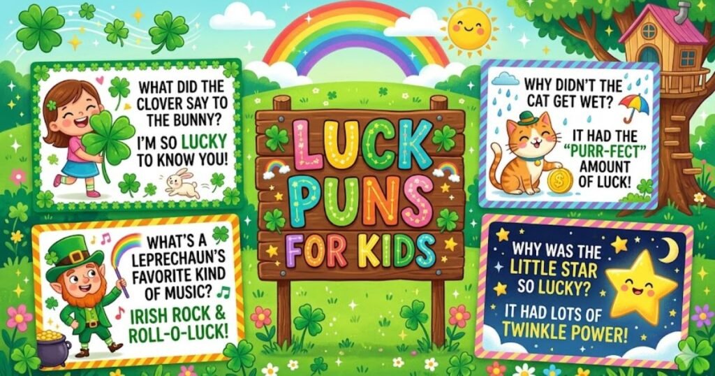 Luck Puns for Kids
