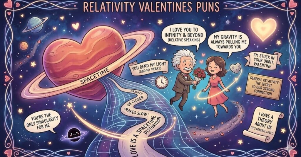 Relativity Valentines Puns