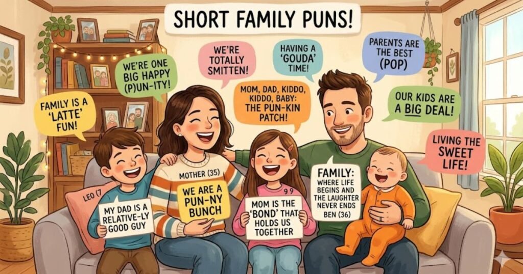 Short Family Puns