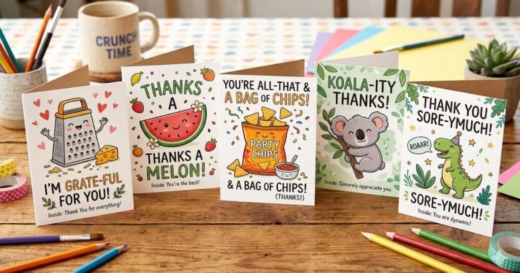 Thank You Puns for Cards