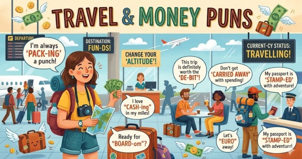 Travel & Money Puns