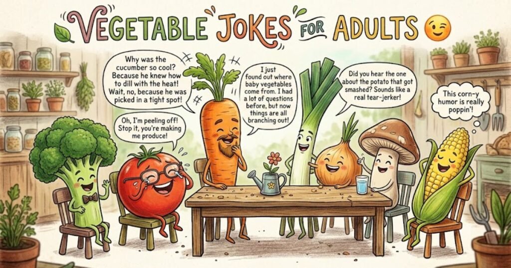 Vegetable Jokes For Adults 😉