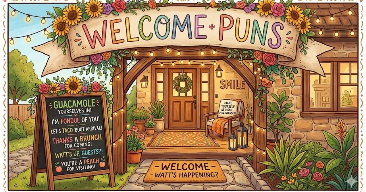 Welcome Puns