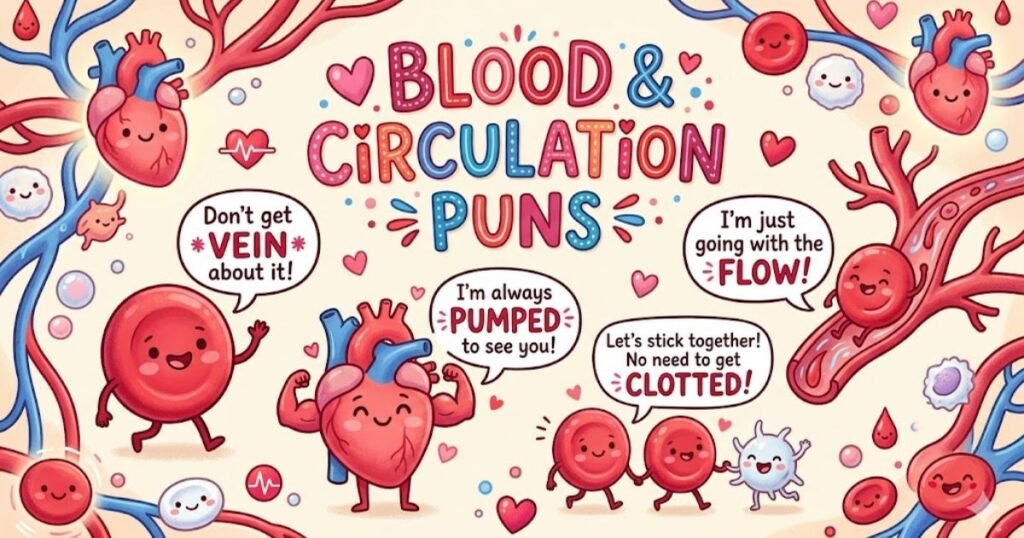 💗 Blood & Circulation Puns
