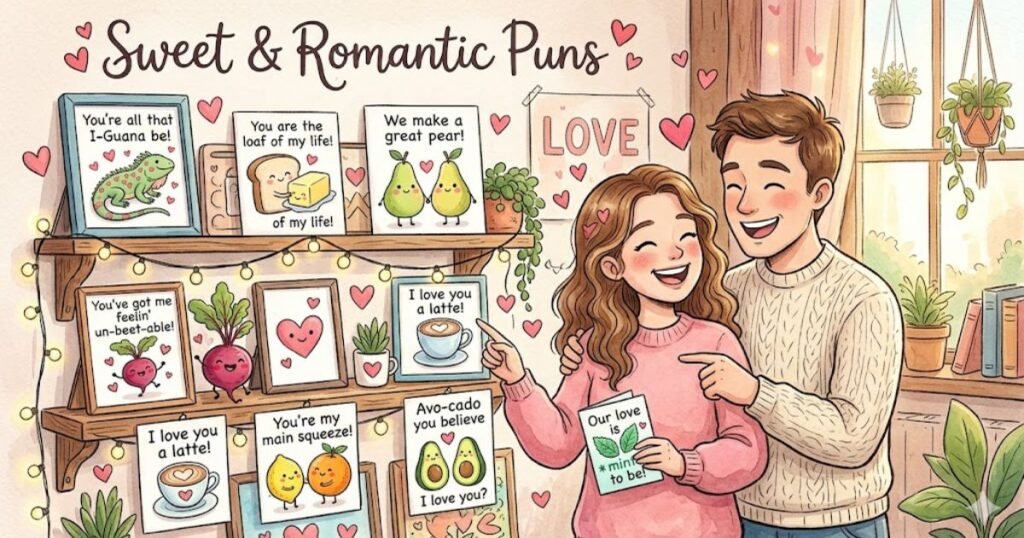 💘 Sweet & Romantic Puns